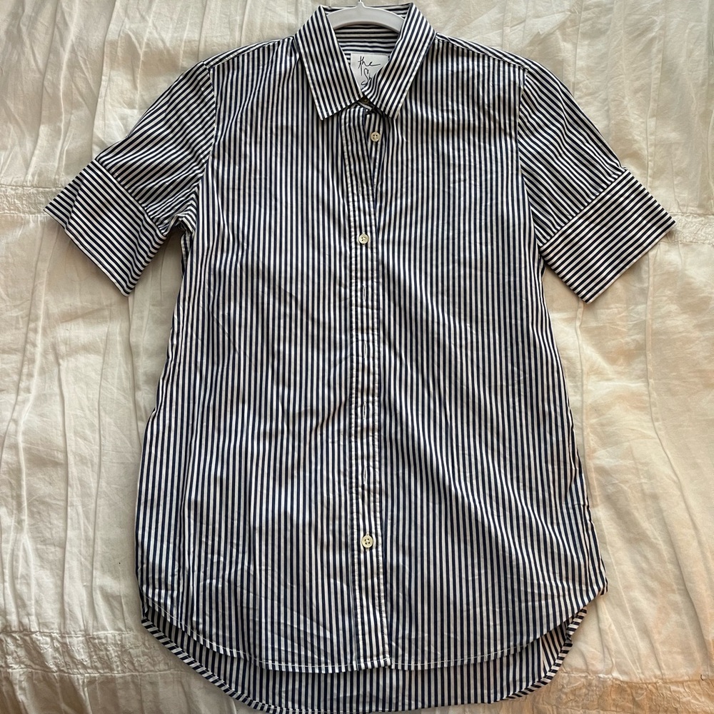 The Shirt striped button down